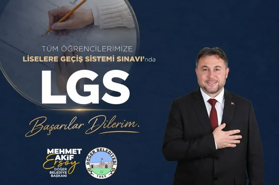 LGS Sınavına Girecek Öğrencilere Dileklerimiz