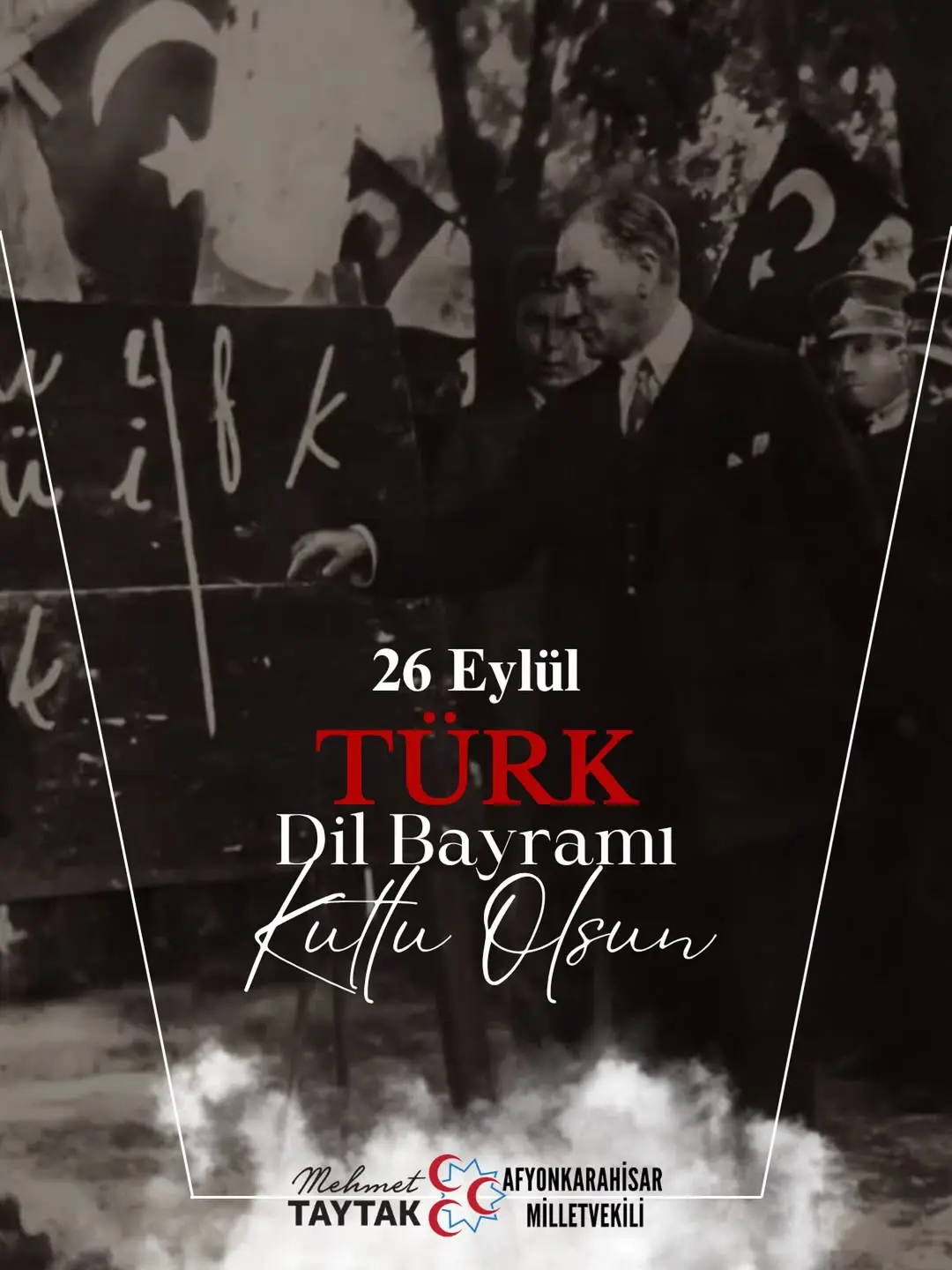 Mhp Afyonkarahisar Milletvekili Mehmet Taytak'tan 26 Eylül Türk Dil Bayramı Mesajı