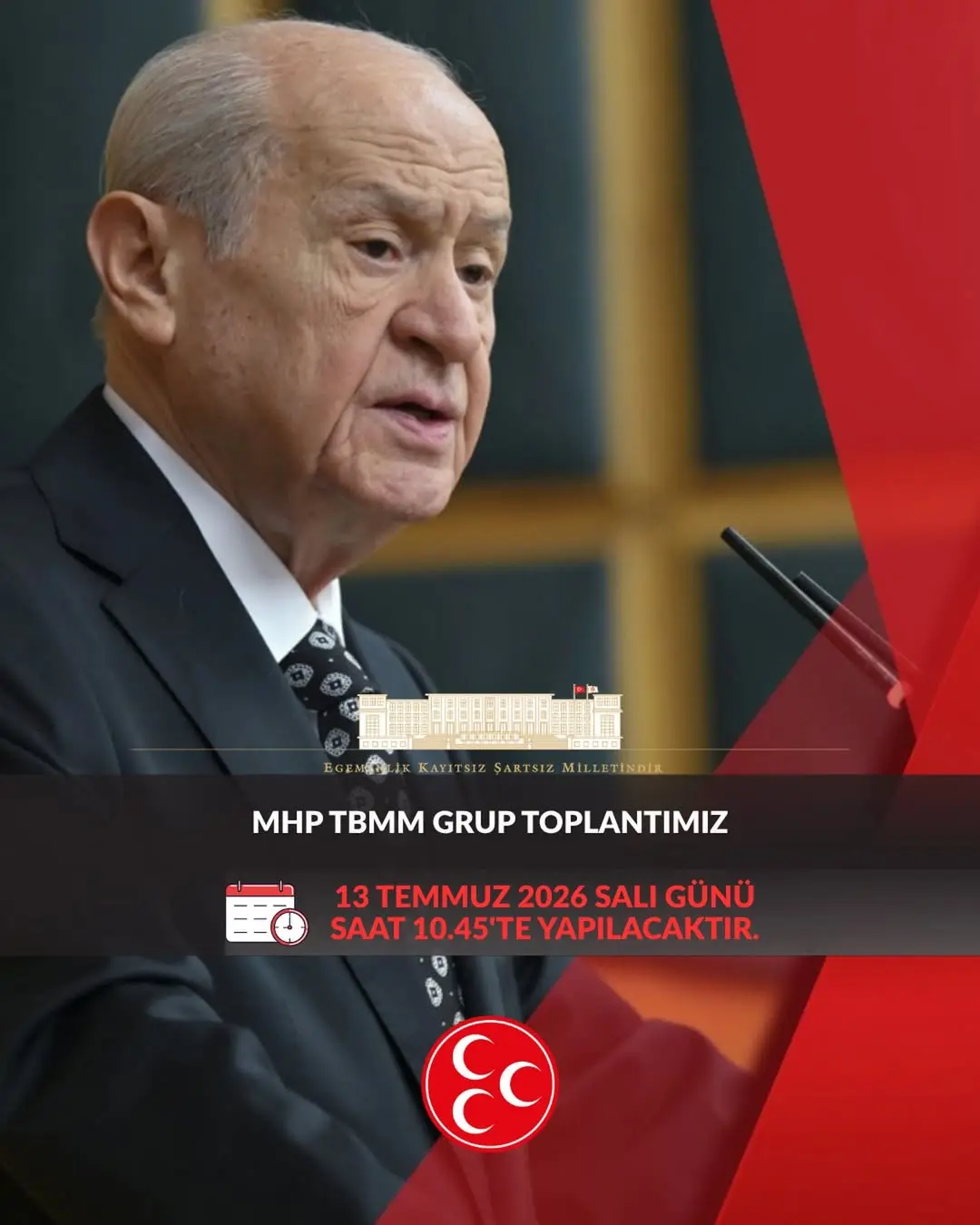 MHP TBMM Grup Toplantısı 14 Temmuz 2026