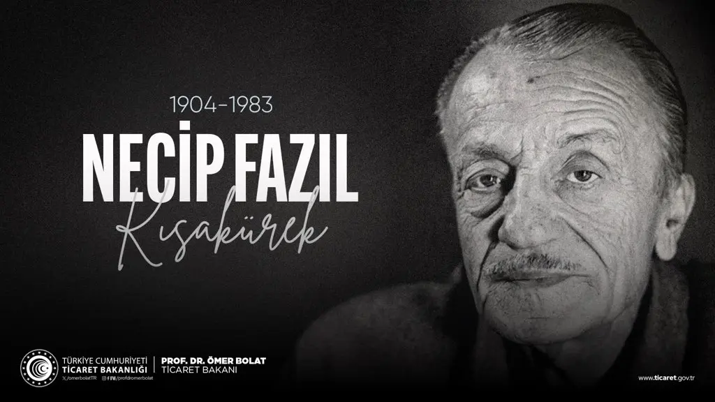Necip Fazıl Kısakürek, vefatının yıl dönümünde anıldı