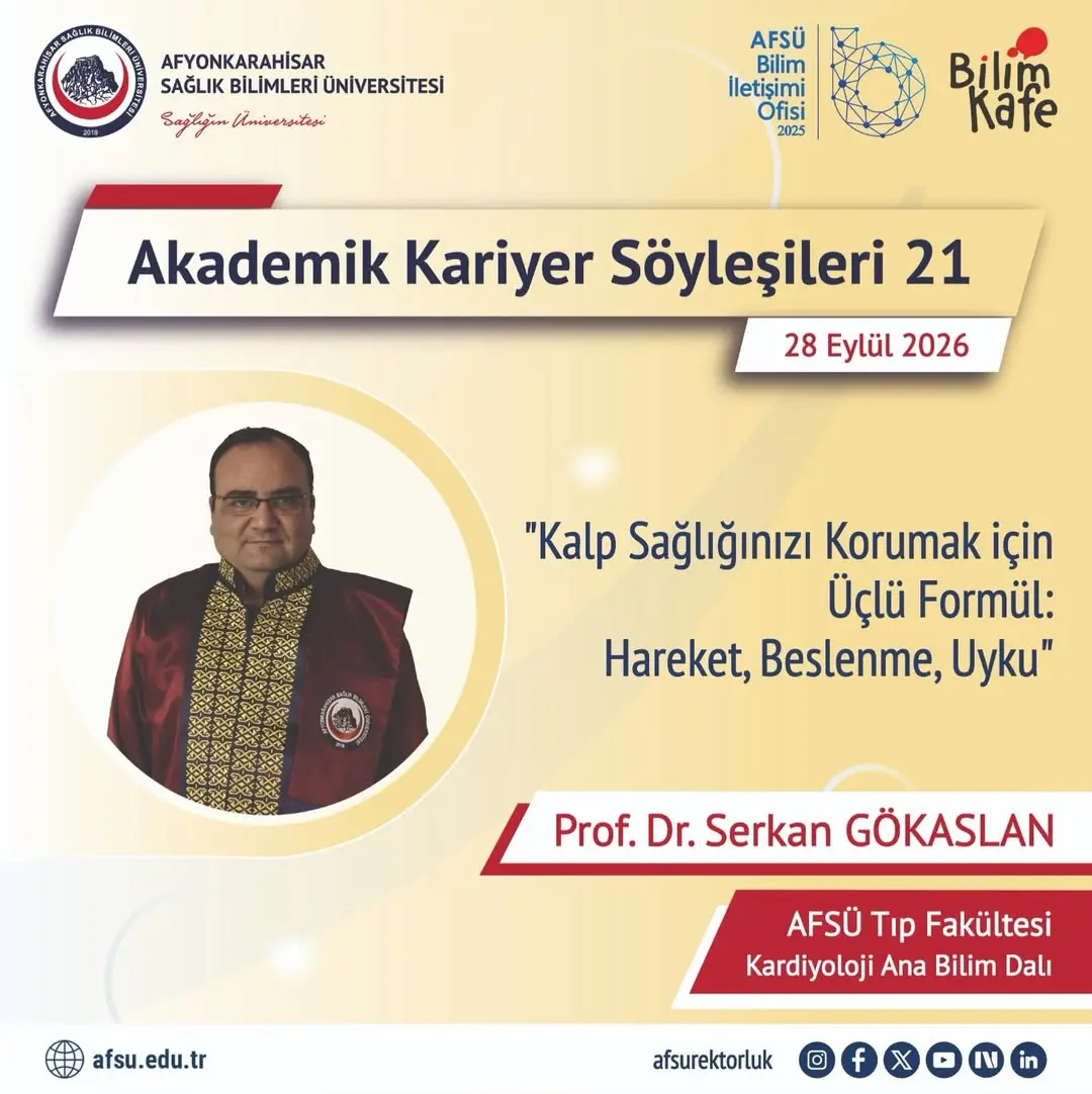 Prof.Dr. Serkan Gökaslan: Kalp Sağlığınızı Korumak için Üçlü Formül: Hareket, Beslenme, Uyku