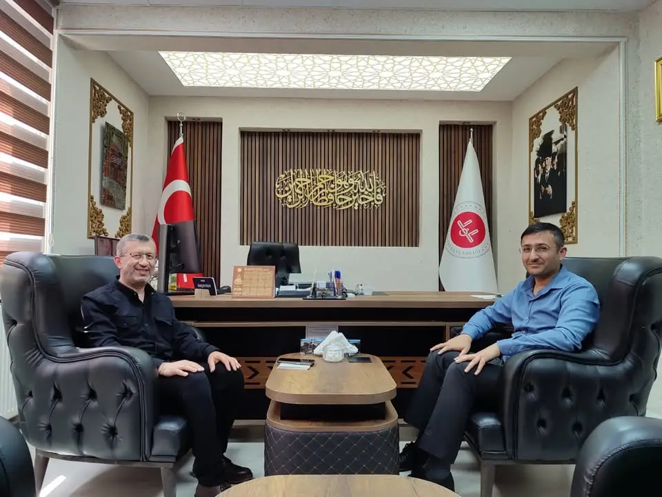 Sandıklı Ulu Camii İmam Hatibi Mehmet Arslan Hocamız, İlçe Müftülüğümüzü Ziyaret Etti
