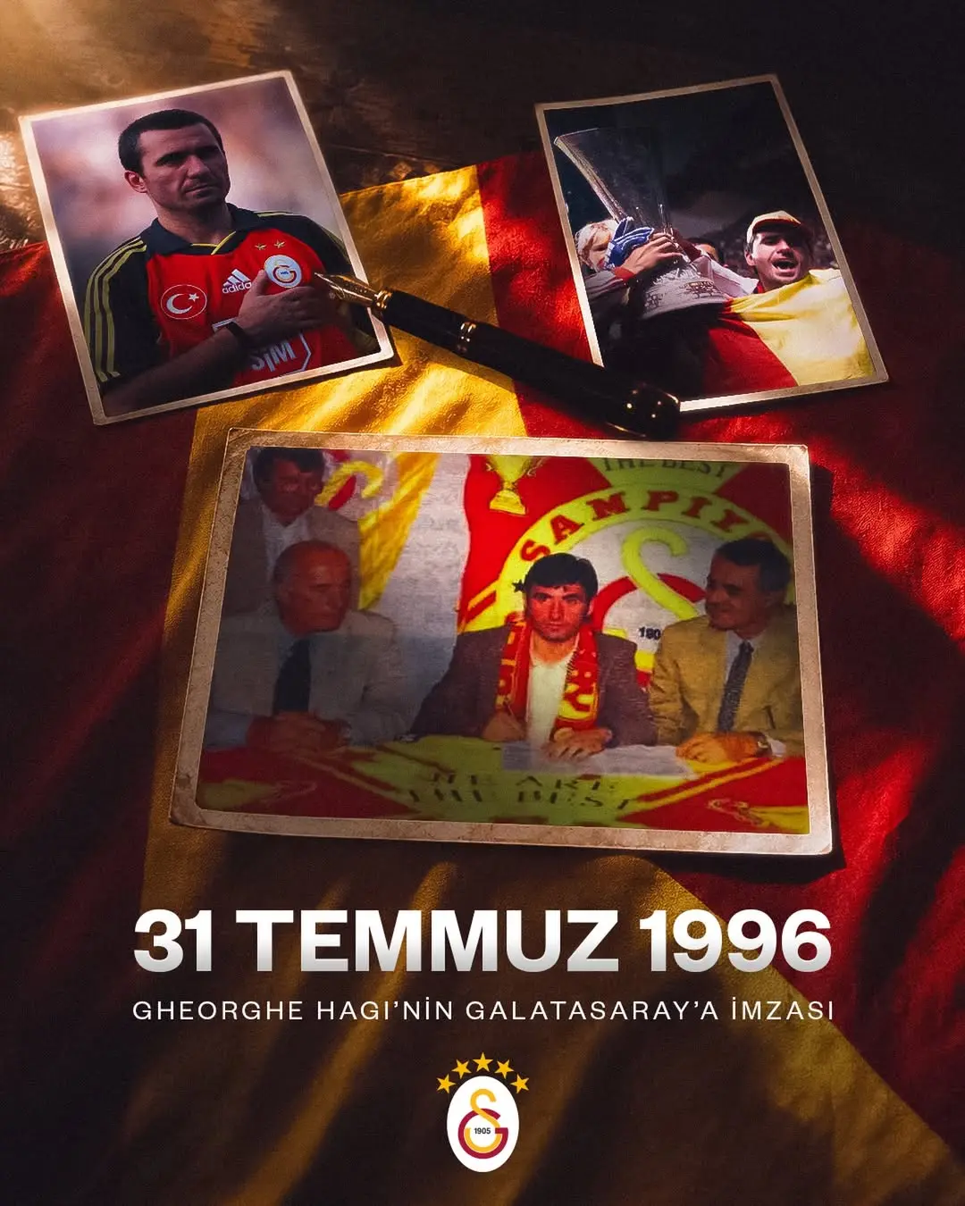 Tarihte Bugün: Galatasaray ve Türk Futbolunun Efsanesi Gheorghe Hagi