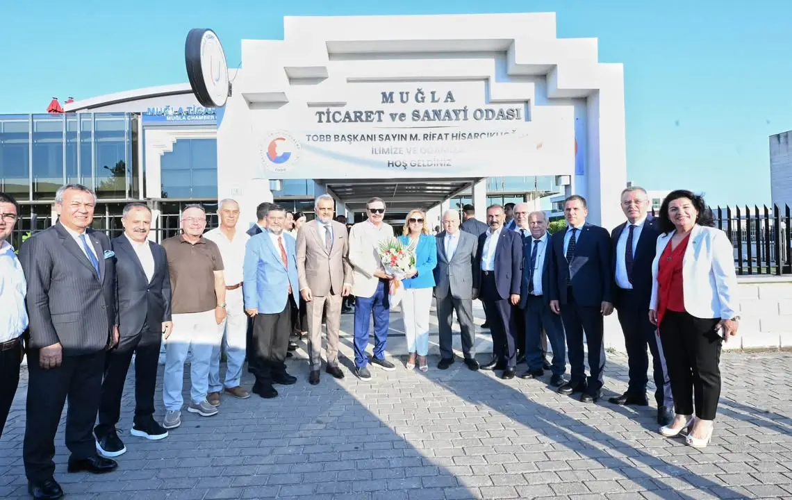 TOBB Başkanı M.Rifat Hisarcıklıoğlu'nun Muğla Ziyareti