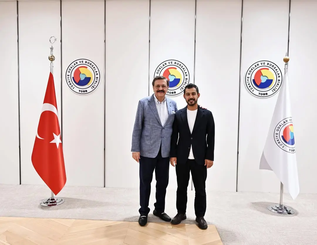TOBB Başkanı Mustafa Rifat Hisarcıklıoğlu, Ankara Ticaret Odası Meclis Üyesi @selimgoksin'i Ağırladı