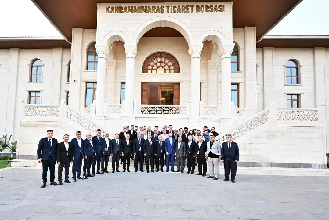 TOBB Başkanı Mustafa Rifat Hisarcıklıoğlu'nun Kahramanmaraş Ticaret Borsası Ziyareti