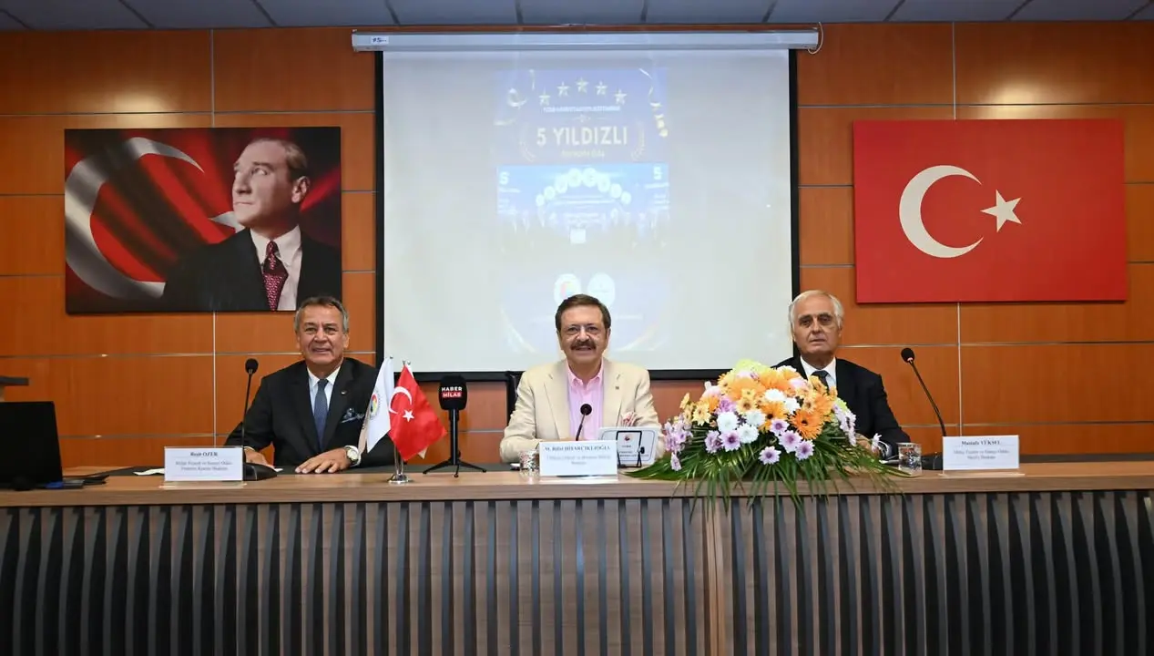 TOBB Başkanı Mustafa Rifat Hisarcıklıoğlu'nun Milas Ticaret ve Sanayi Odası Ziyareti