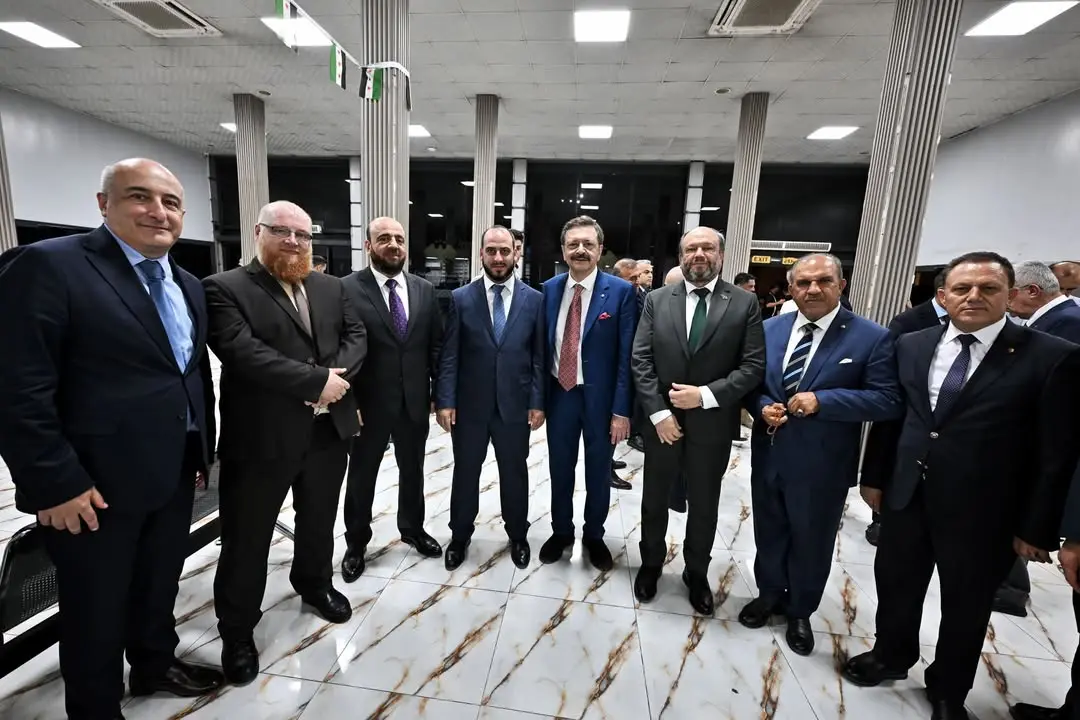 TOBB Başkanı'nın Suriye Ticaret Odaları Federasyonu ve Halep Ticaret Odası Başkanlarıyla Buluşması