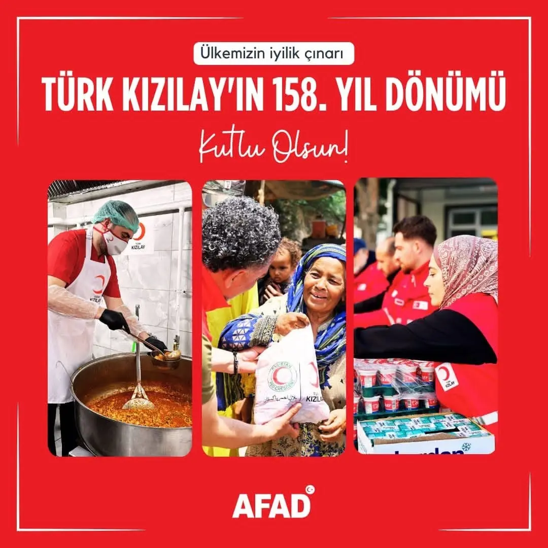 Türk Kızılay 158 Yaşında!