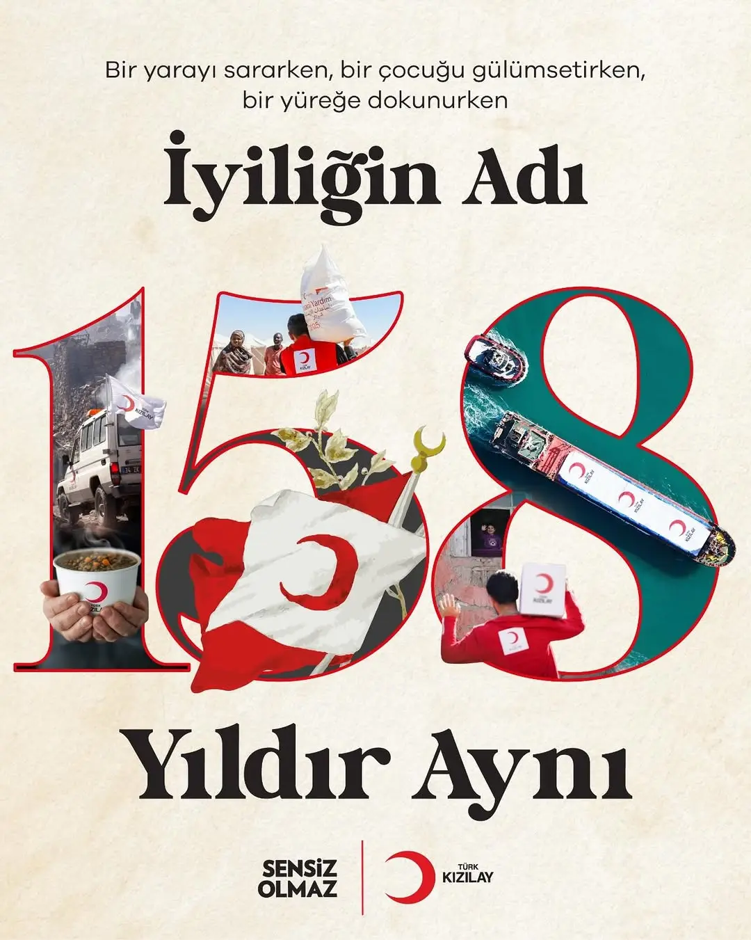 Türk Kızılay 158. Yıl Kutlamalarını Sosyal Medyada Duyurdu