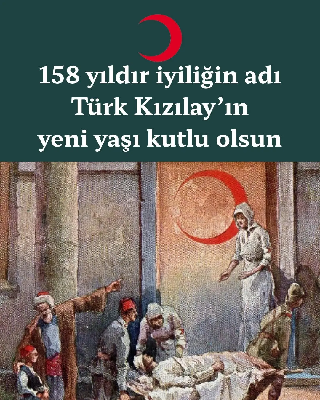 Türk Kızılay'ın 158. Kuruluş Yıl Dönümü Kutlamaları