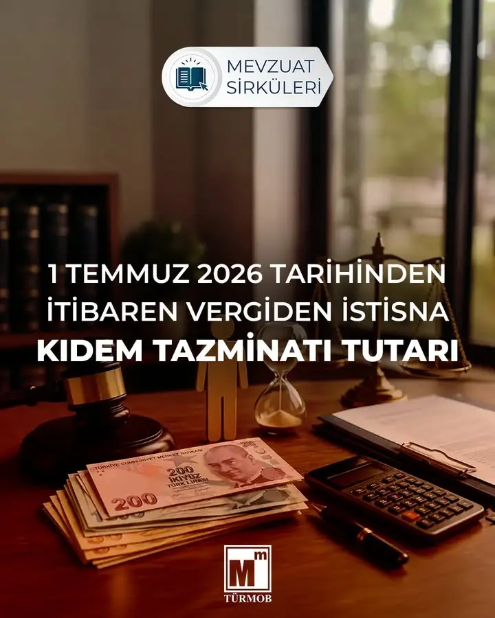 TÜRMOB Mevzuat Sirküleri - 2026/98