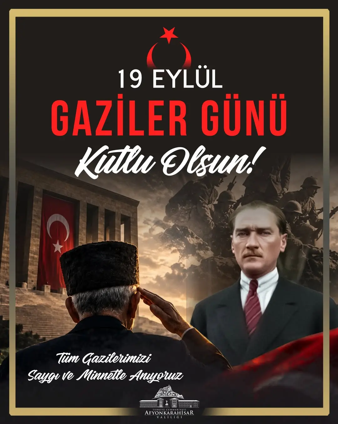 Vatanımızın Kahramanlarına Minnettarız: 19 Eylül Gaziler Günü Kutlu Olsun!