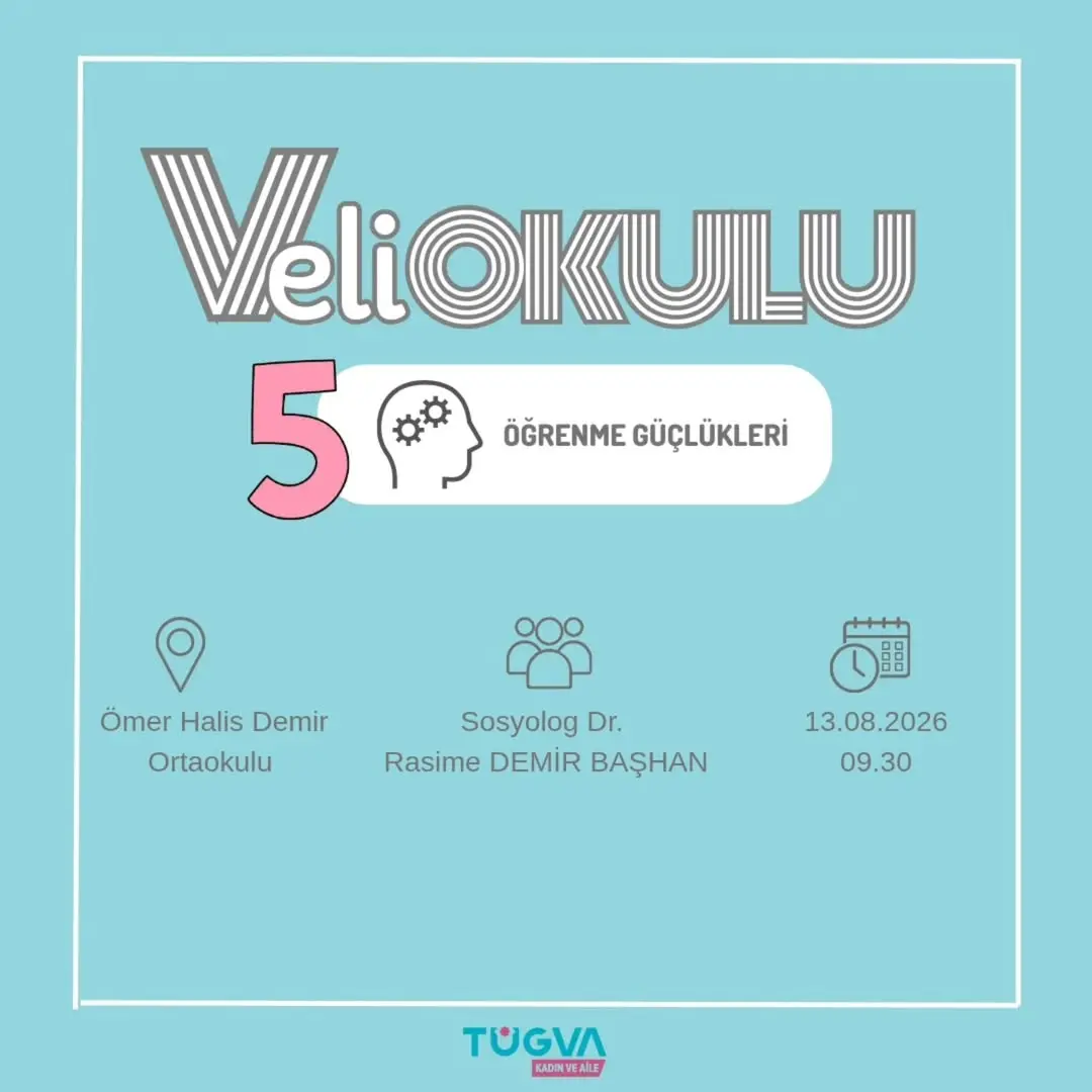 Veli Okulu’nda Bu Hafta Öğrenme Güçlükleri Semineri Düzenleniyor