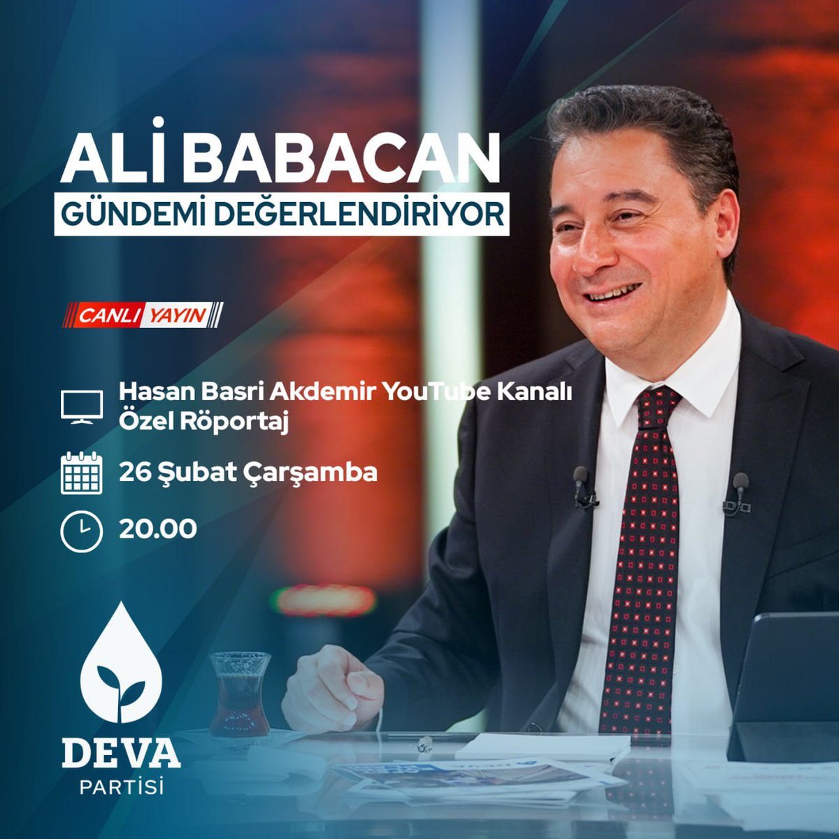 Deva Partisi Genel Başkanı Ali Babacan, Gelecek Yönelimini Saptadı: Programda Gündem Değerlendirildi