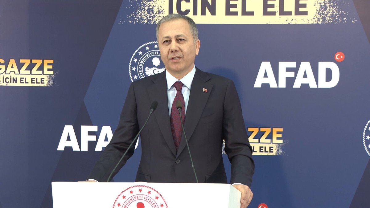 Türkiye'de Gazze İçin Hayırseverlik Açığa Çıkıyor: Ali Yerlikaya'nın Ekspres Desteği