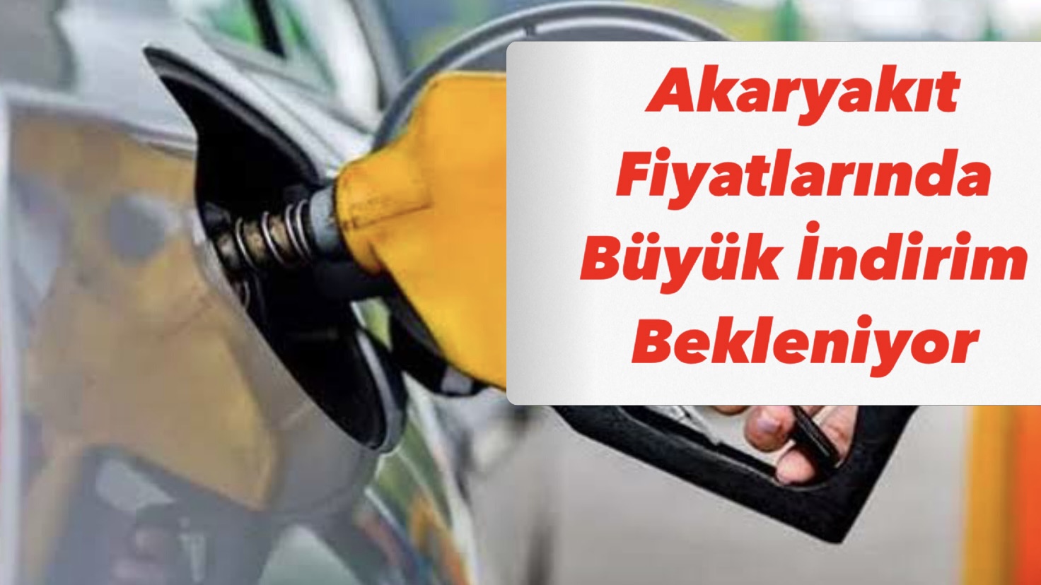 Akaryakıt Fiyatlarında Büyük İndirim Bekleniyor